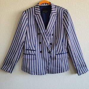 Brand new pinstriped Banana Republic Blazer